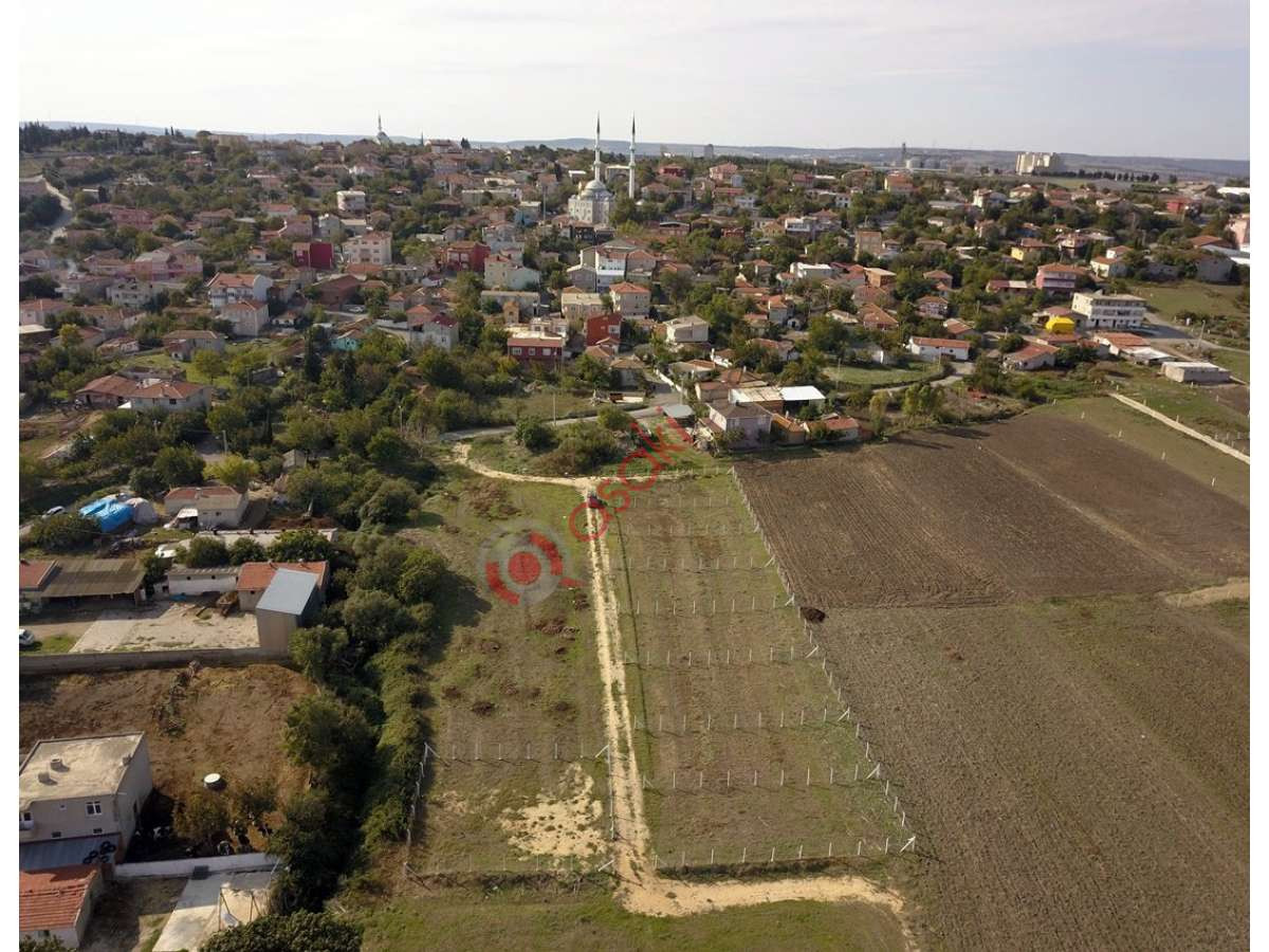 Silivri Fenerköy'de Köye Yürüme Mesafesinde Satılık Tarla