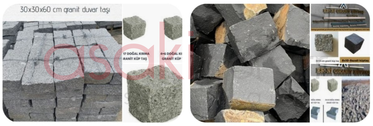 Bodrum granit küp taş Milas granit küp taş Marmaris granit - Büyük 10