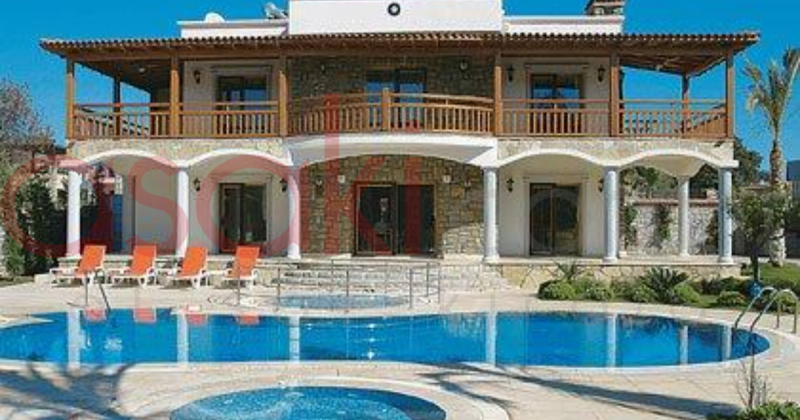 Bodrum Bitez'de havuzlu kiralık lüks villa