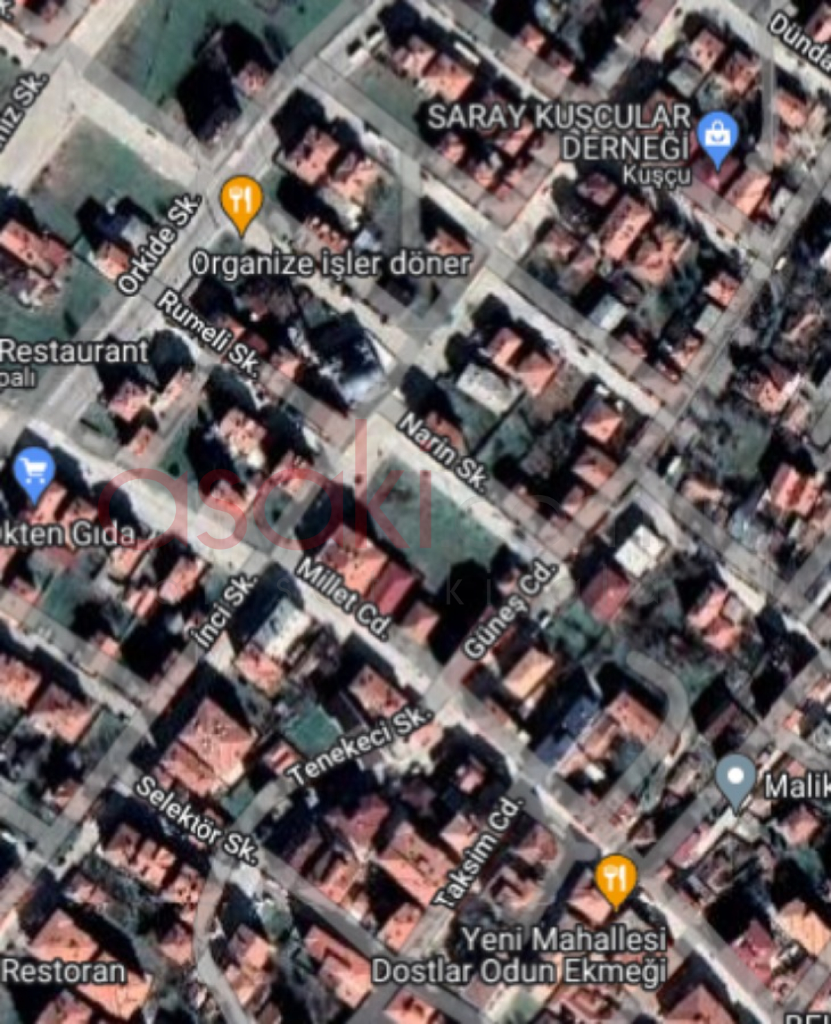 Çerkezköy İstasyon Mah. 406 m² Ticari + Konut Arsa - Büyük 0