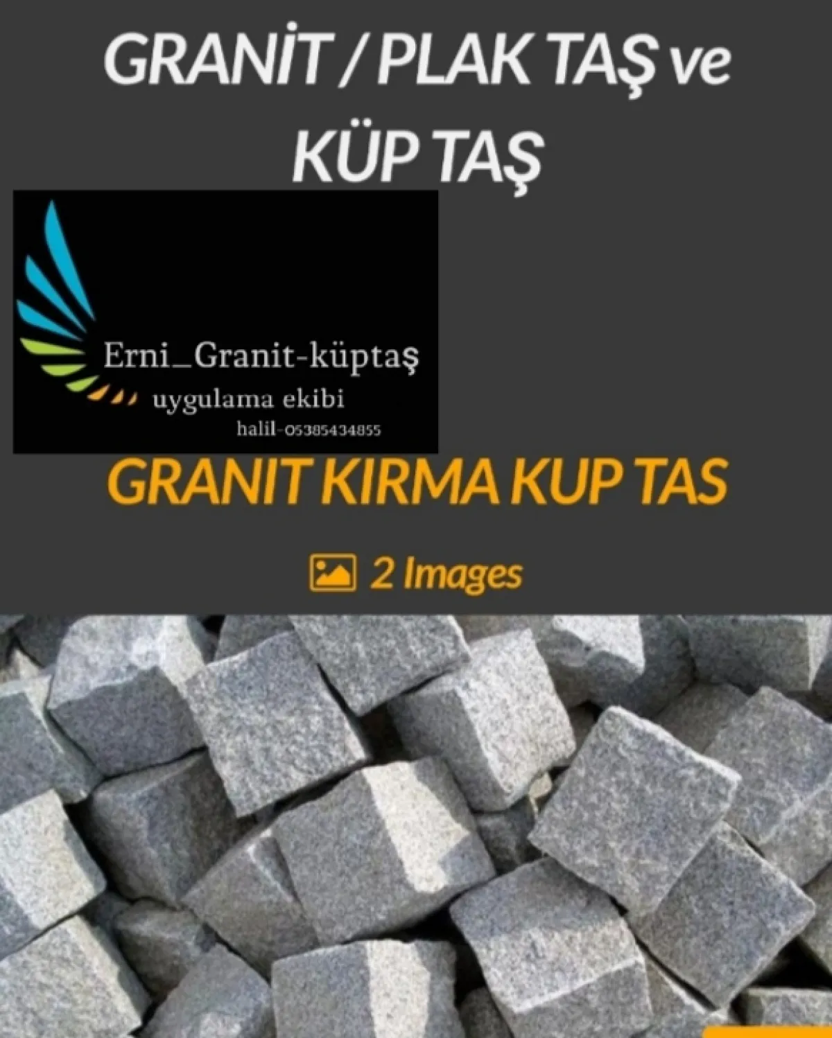 Antalya kırma küp taş granit küp taş begonit küp taş halil - Büyük 4