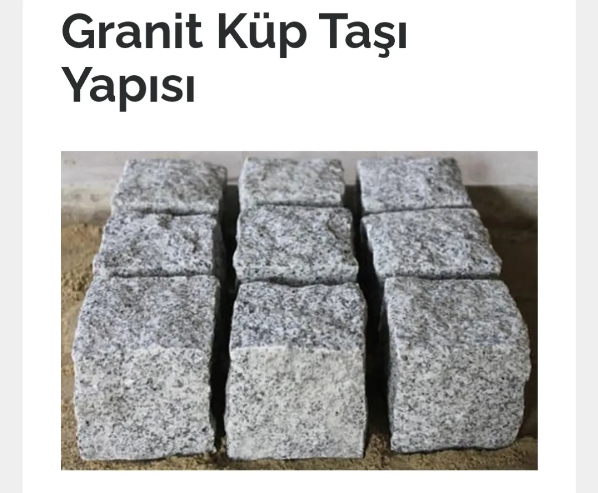 Konya granit küp taş Manisa granit küp taş İzmir granit küp taş - Büyük 3