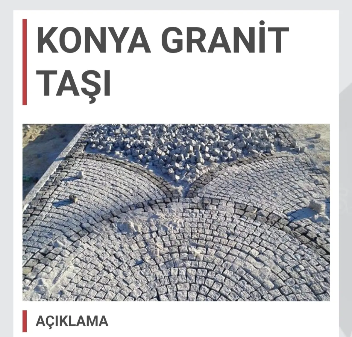 Konya granit küp taş Manisa granit küp taş İzmir granit küp taş - Büyük 9