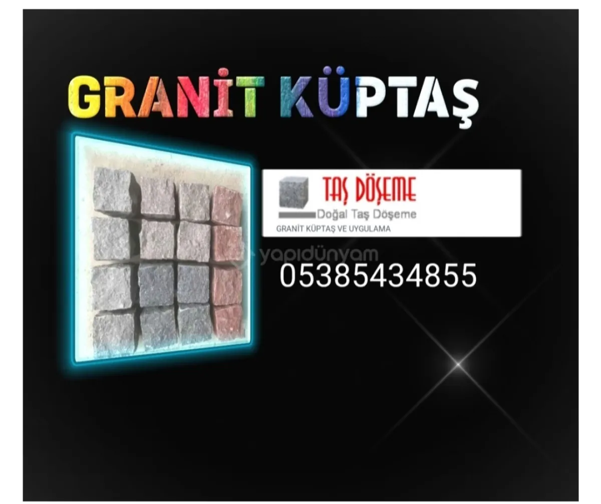 Doğal,Arnavut,kozak,kaldırım,Kırma granit küptaşlar,begonittaş - Büyük 7