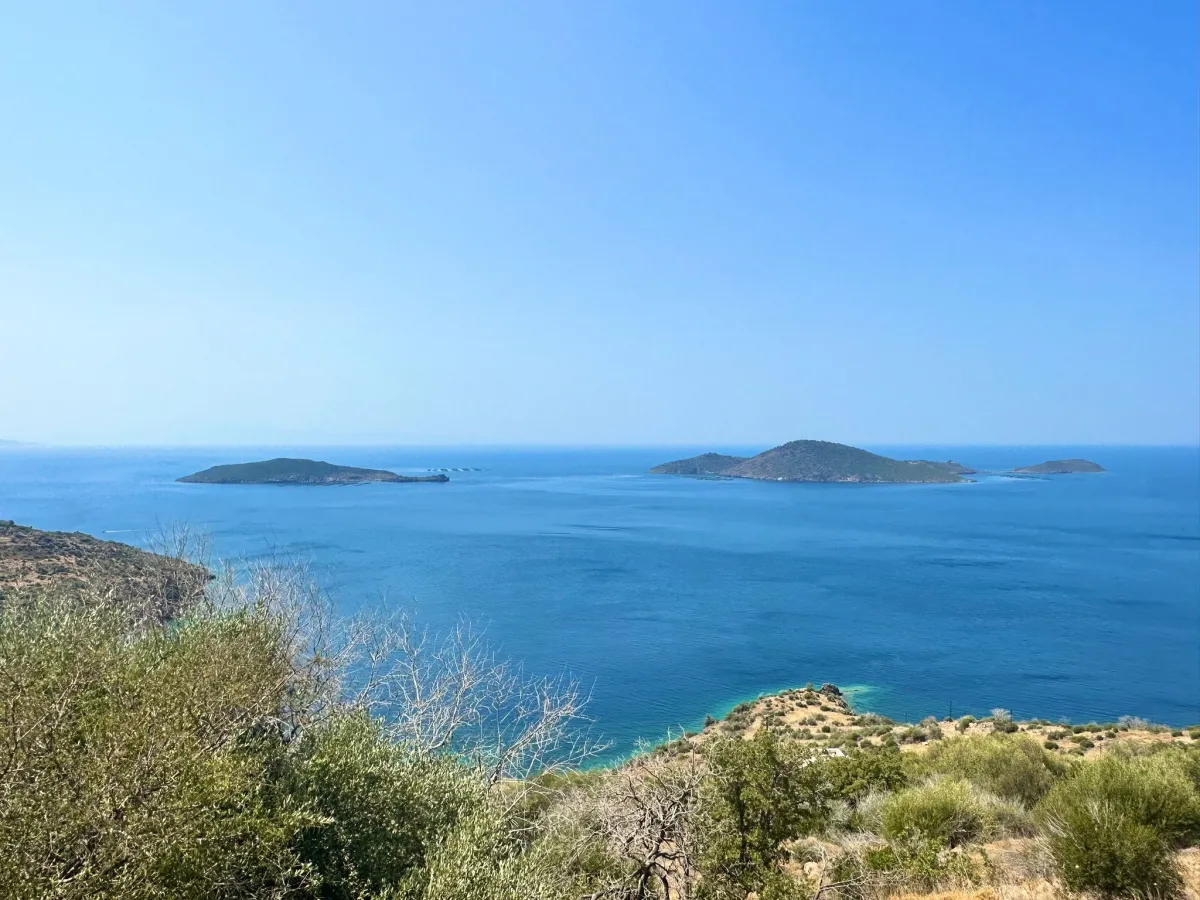 EYKO'DA PANORAMİK DENİZ MANZARALI, ALT YAPISI TAM VİLLA ARSASI - Büyük 14