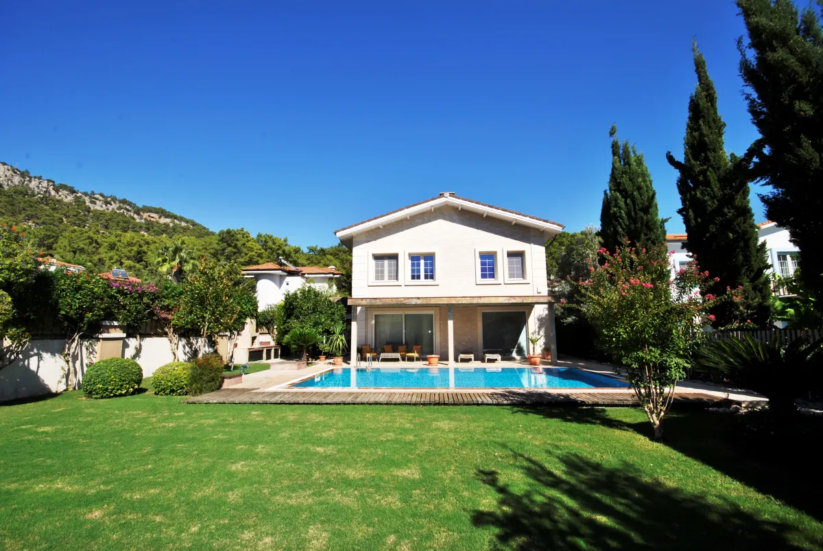 Kemerin en gözde tatil belderin'den Kiriş'te Satılık Villa - Büyük 0