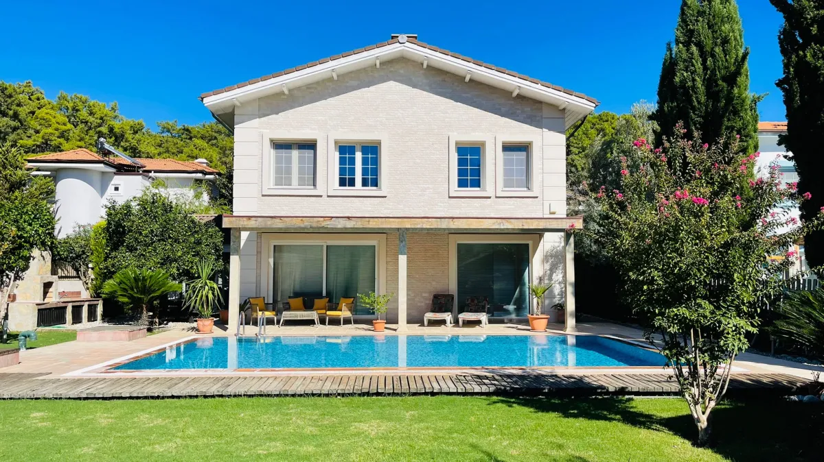 Kemerin en gözde tatil belderin'den Kiriş'te Satılık Villa - Büyük 14