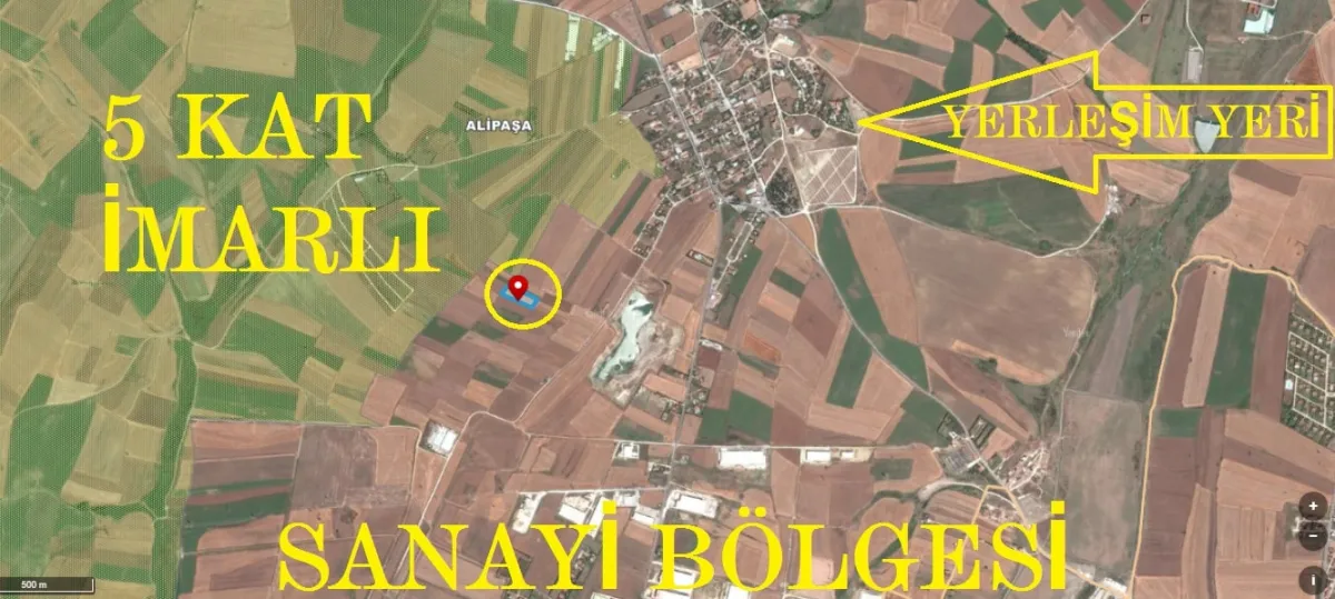 SİLİVRİ ALİPAŞADA 5 KAT KONUT İMARLI 6232 M2 ARSA - Büyük 1