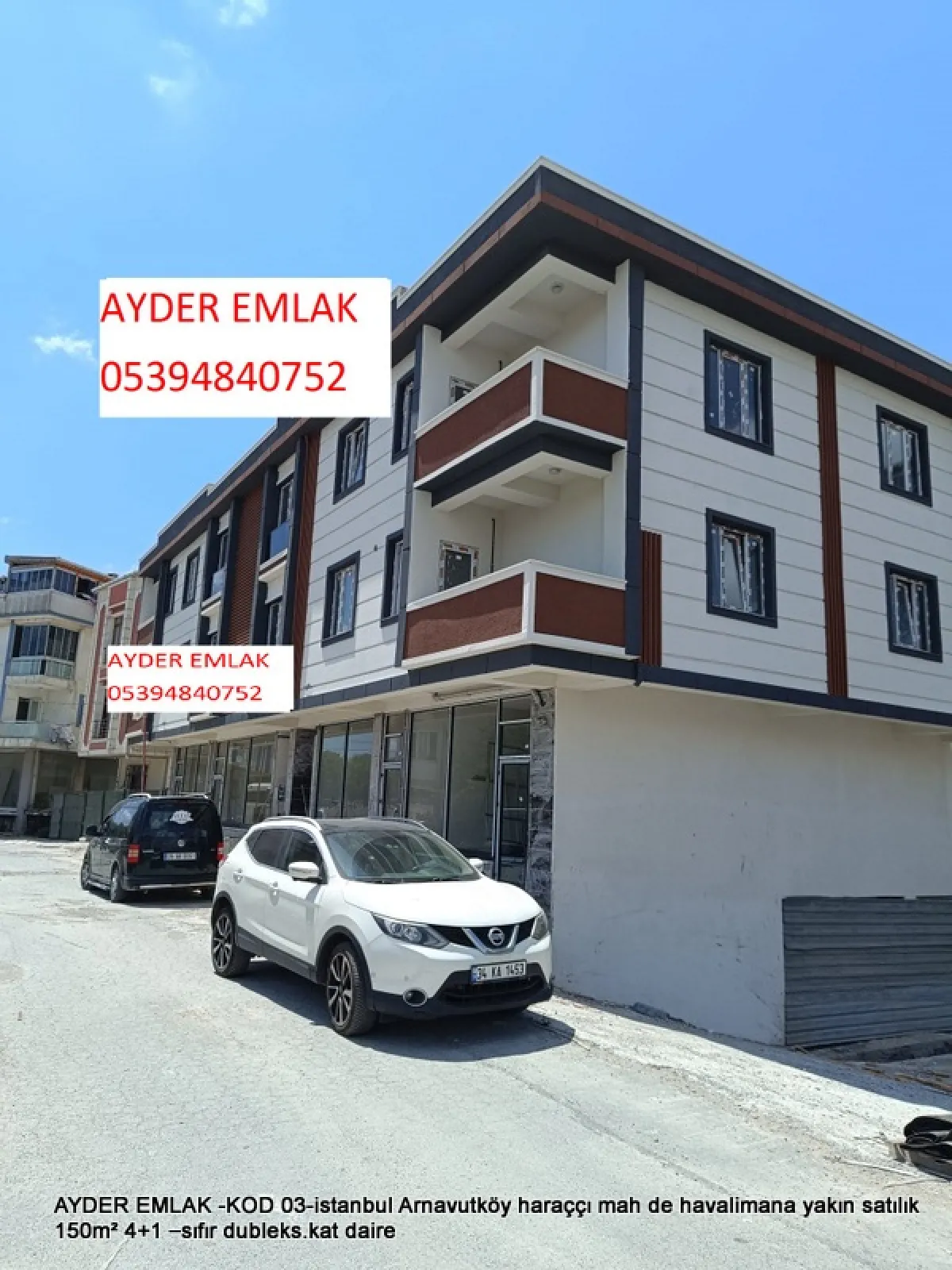 havalimana yakın satılık 150m² 4+1 –sıfır dubleks.kat daire - Büyük 1