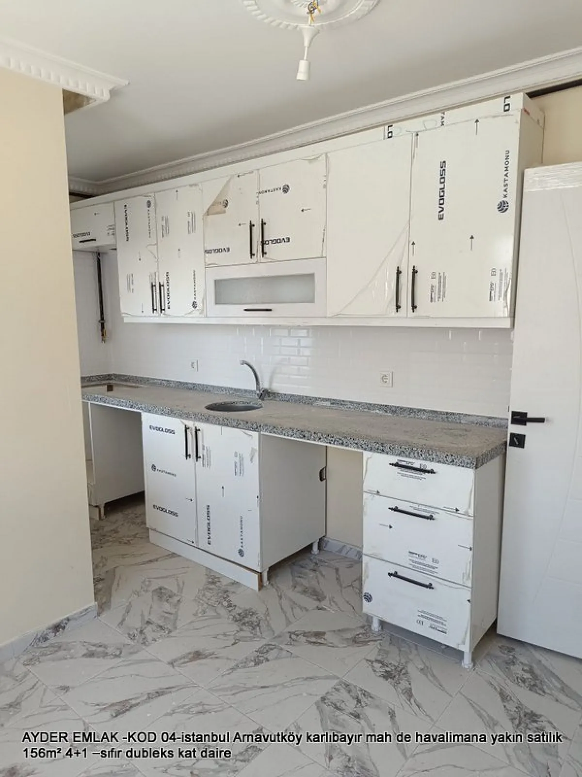 havalimana yakın satılık 156m² 4+1 –sıfır dubleks kat daire - Büyük 8