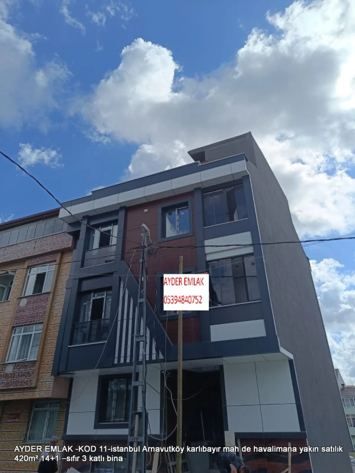 havalimana yakın satılık 420m² 14+1 –sıfır 3 katlı bina - Büyük 4