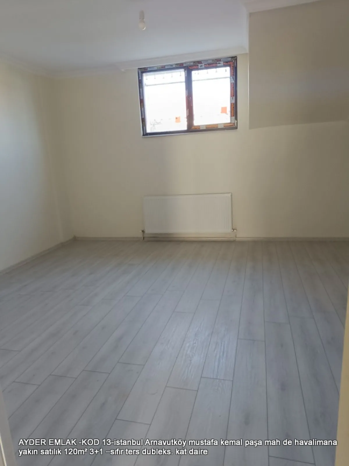 havalimana yakın satılık 120m² 3+1 –sıfır ters dubleks. kat daire - Büyük 1