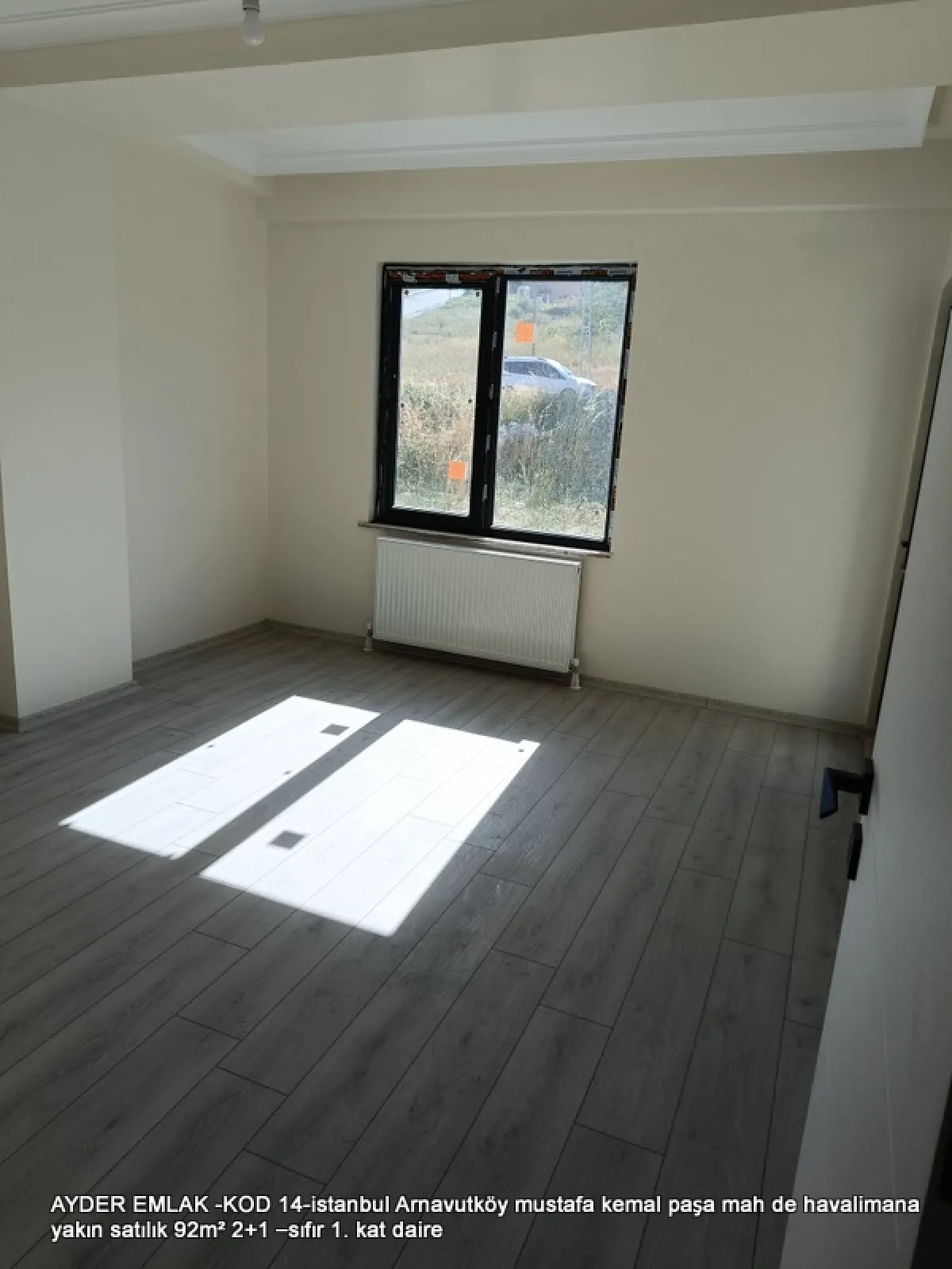 havalimana yakın satılık 92m² 2+1 –sıfır 1. kat daire - Büyük 1