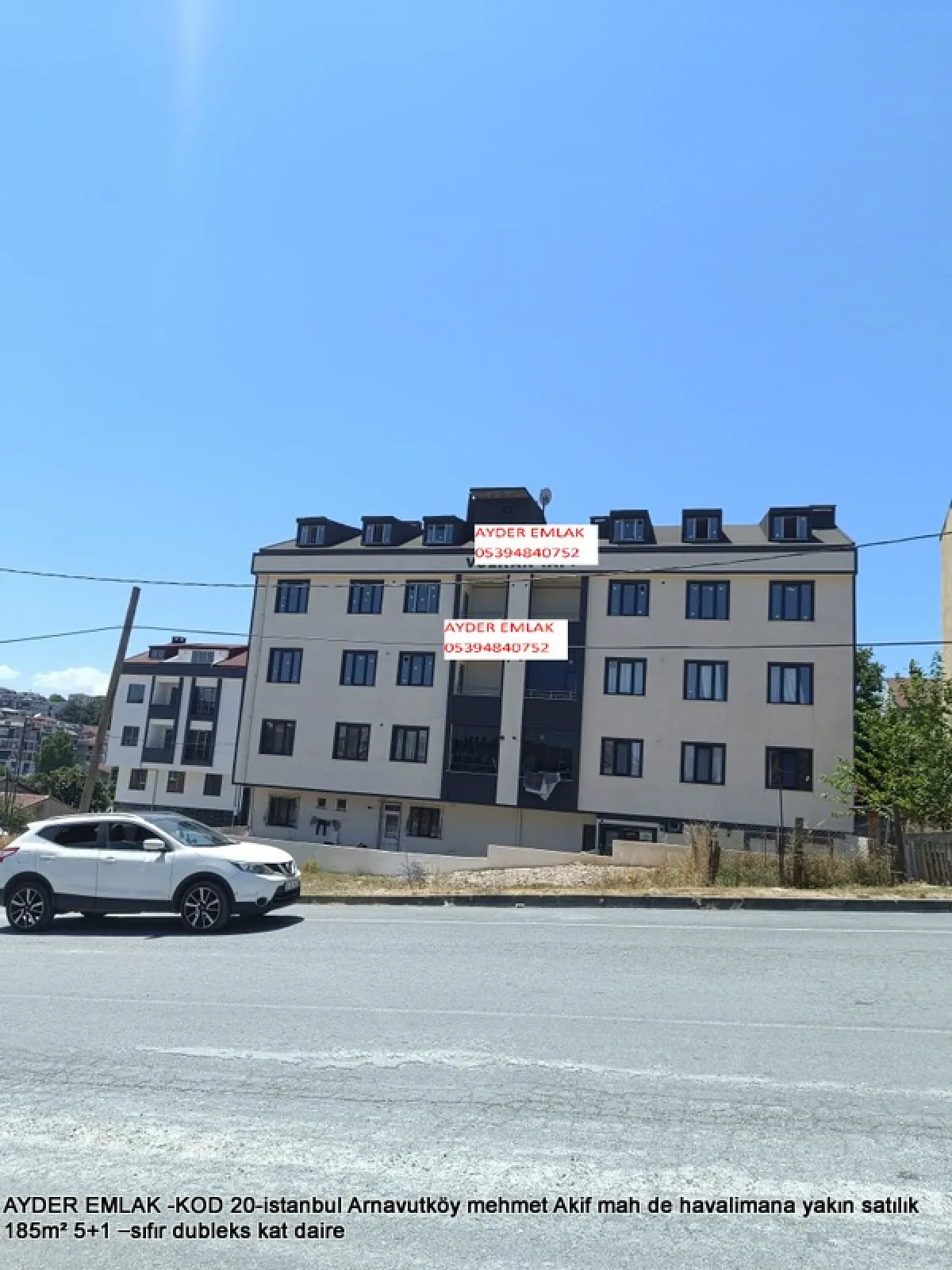 havalimana yakın satılık 185m² 5+1 –sıfır dubleks kat daire