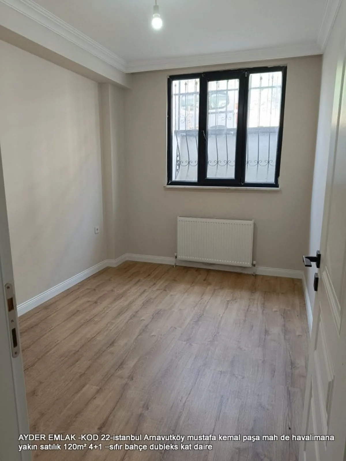 havalimana yakın satılık 120m² 4+1 –sıfır bahçe dubleks kat daire - Büyük 1