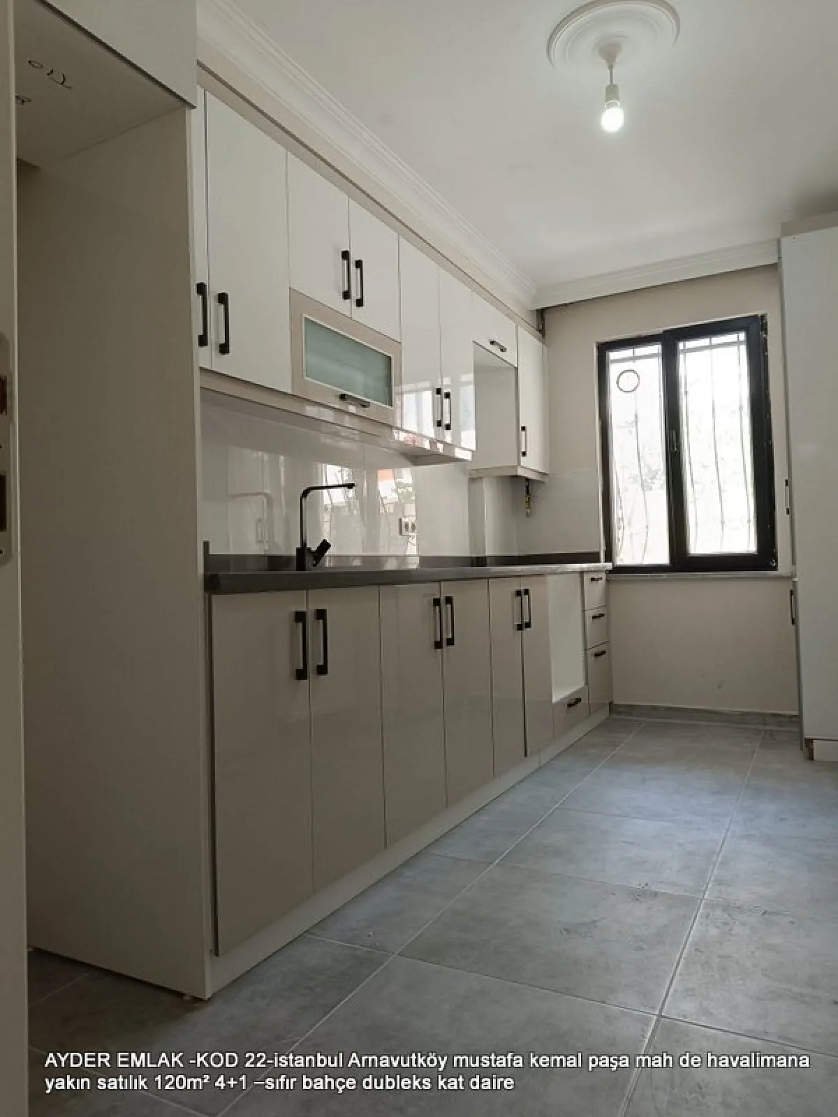 havalimana yakın satılık 120m² 4+1 –sıfır bahçe dubleks kat daire - Büyük 4