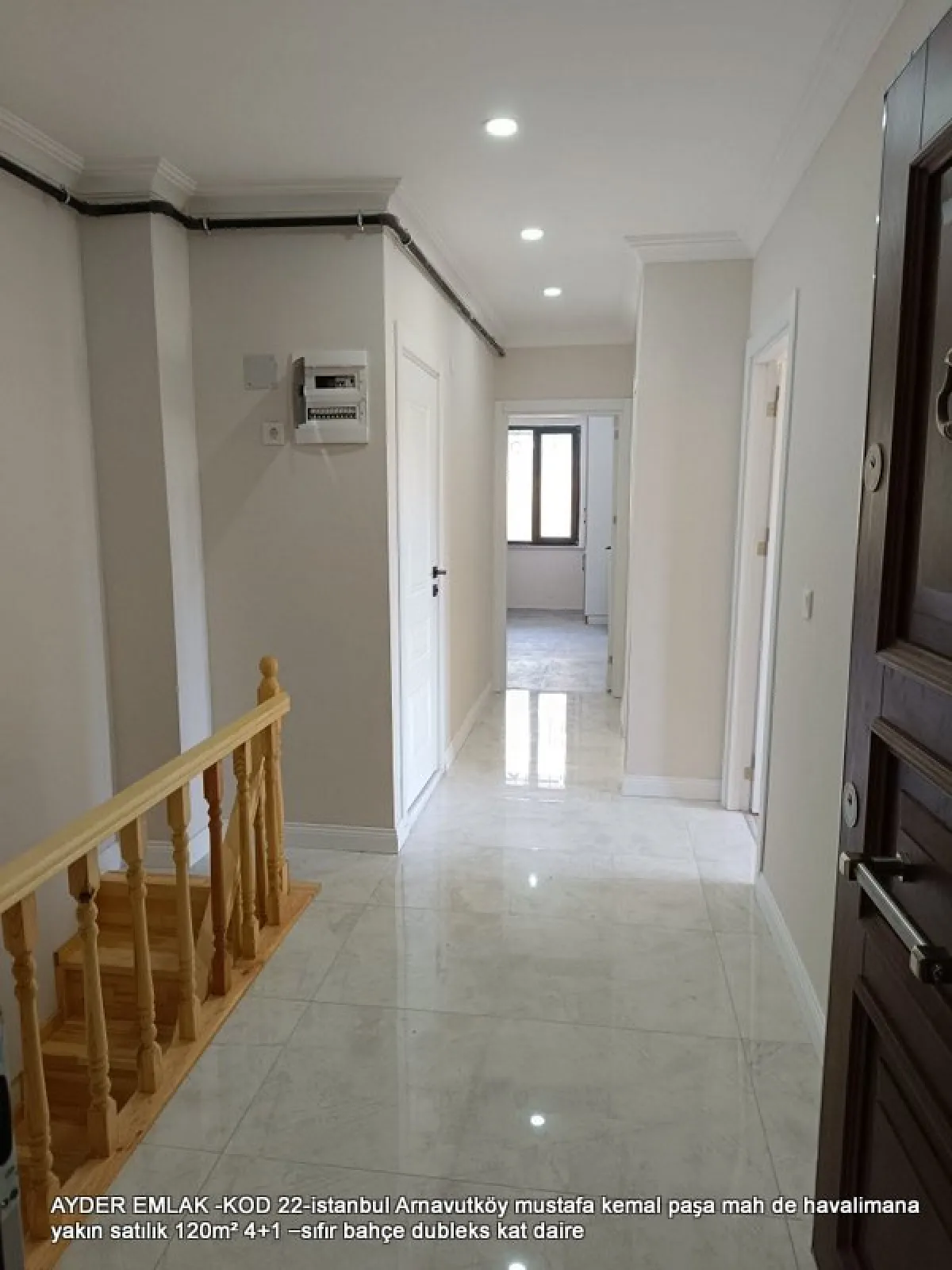 havalimana yakın satılık 120m² 4+1 –sıfır bahçe dubleks kat daire - Büyük 7