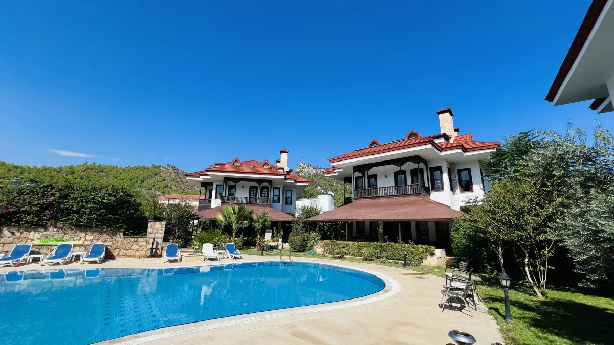 Kemer Kiriş'te Site İçerisinde Müstakil Satılık Villa - Büyük 7