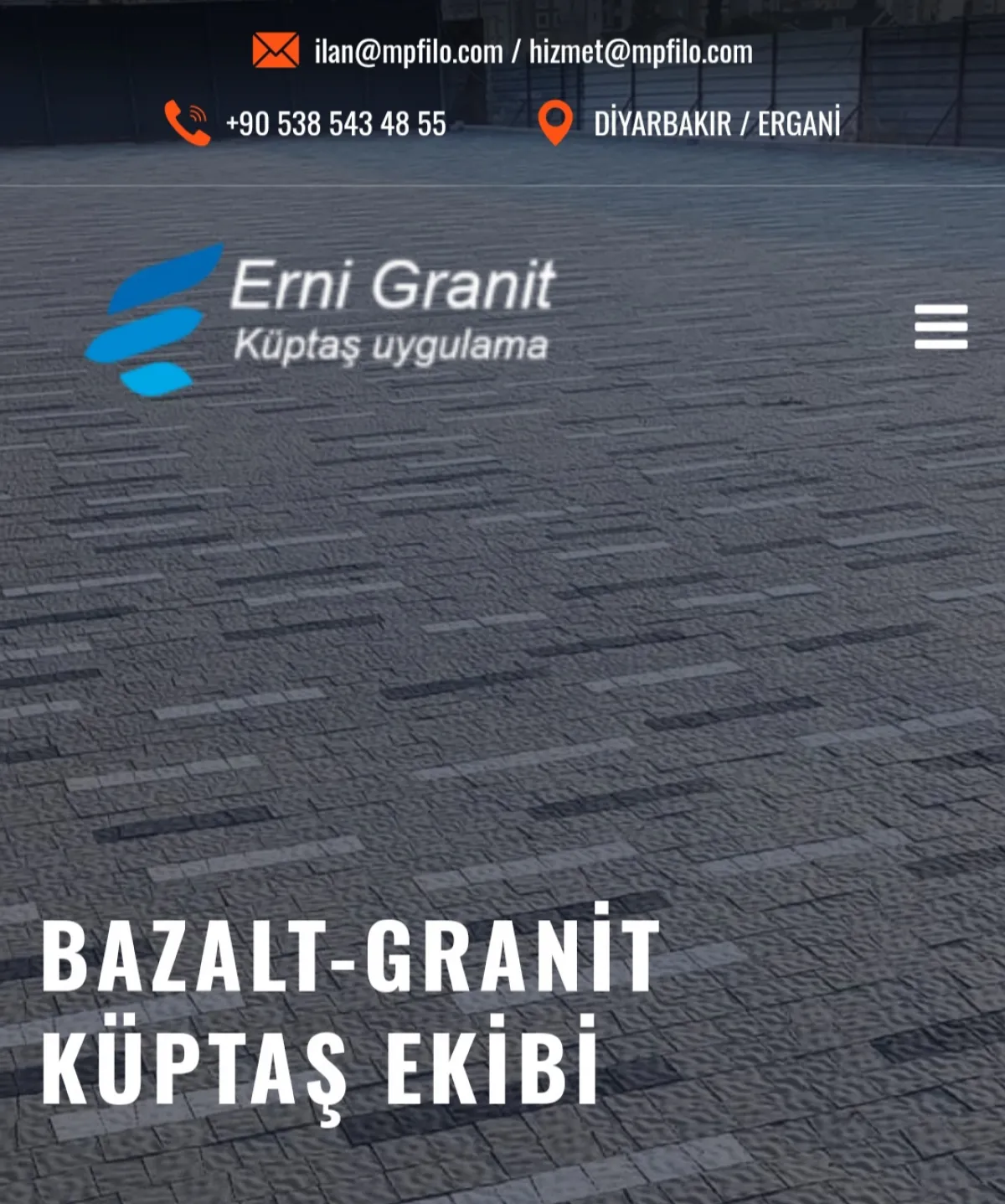 Granit küptaş begonit küptaş Bazalt küptaş İzmir (ernigranit - Büyük 4